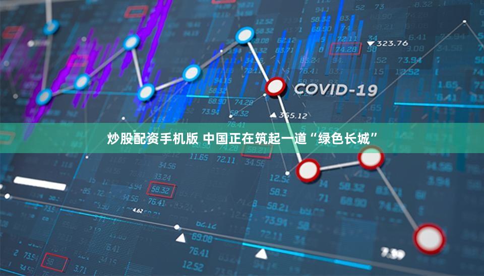 炒股配资手机版 中国正在筑起一道“绿色长城”