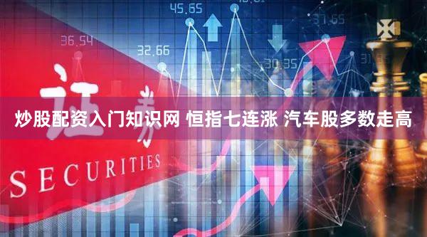 炒股配资入门知识网 恒指七连涨 汽车股多数走高
