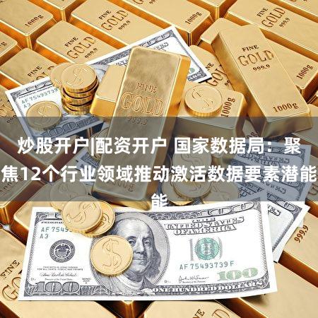 炒股开户|配资开户 国家数据局：聚焦12个行业领域推动激活数据要素潜能