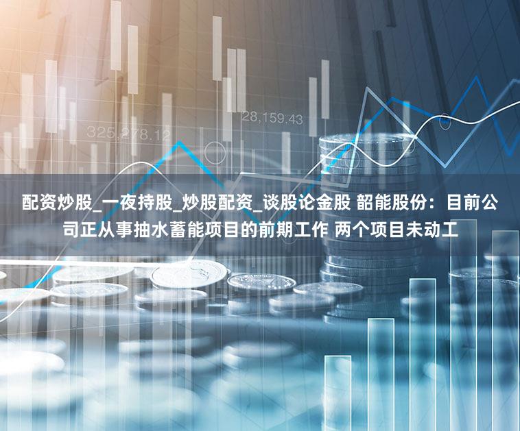 配资炒股_一夜持股_炒股配资_谈股论金股 韶能股份：目前公司正从事抽水蓄能项目的前期工作 两个项目未动工