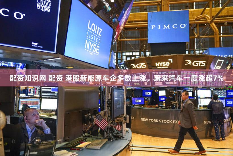配资知识网 配资 港股新能源车企多数上涨，蔚来汽车一度涨超7%
